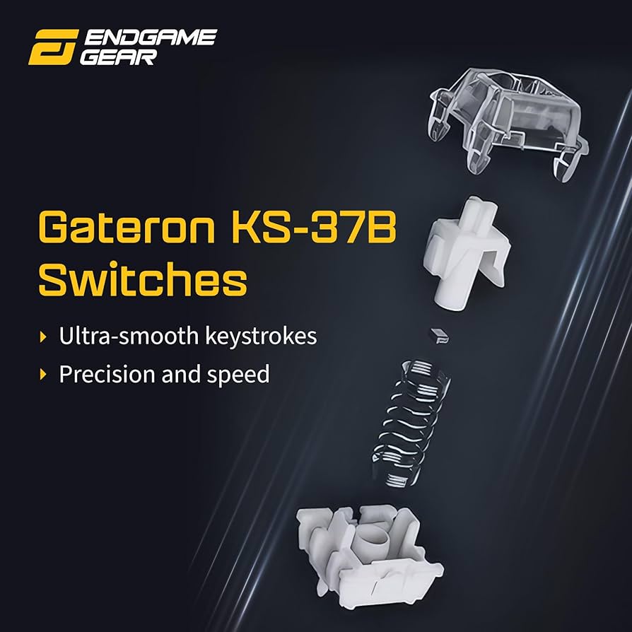 Endgame Gear KB65HE ほぼ未使用品 Amazon.com: ENDGAME GEAR KB65HE Gaming Keyboard, ANSI US
